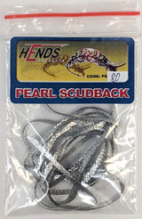 Hends Pearl Scudback Silver Chenilles, Body Materials