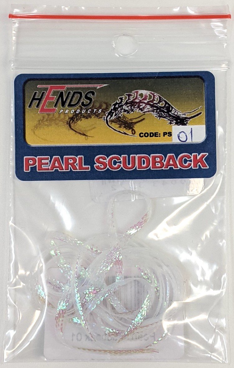 Hends Pearl Scudback White Chenilles, Body Materials