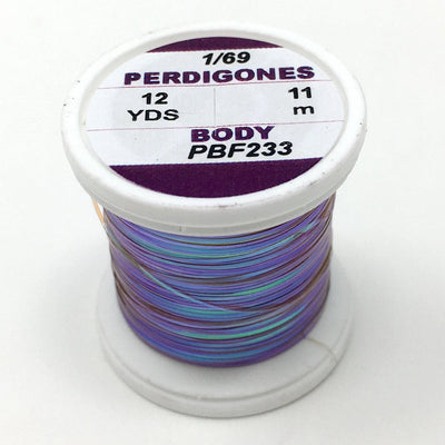 Hends Perdigones Pearl Body - Fine  1/69 Dark Brown Wires, Tinsels