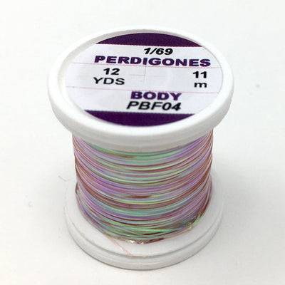 Hends Perdigones Pearl Body - Fine  1/69 Ochre Wires, Tinsels
