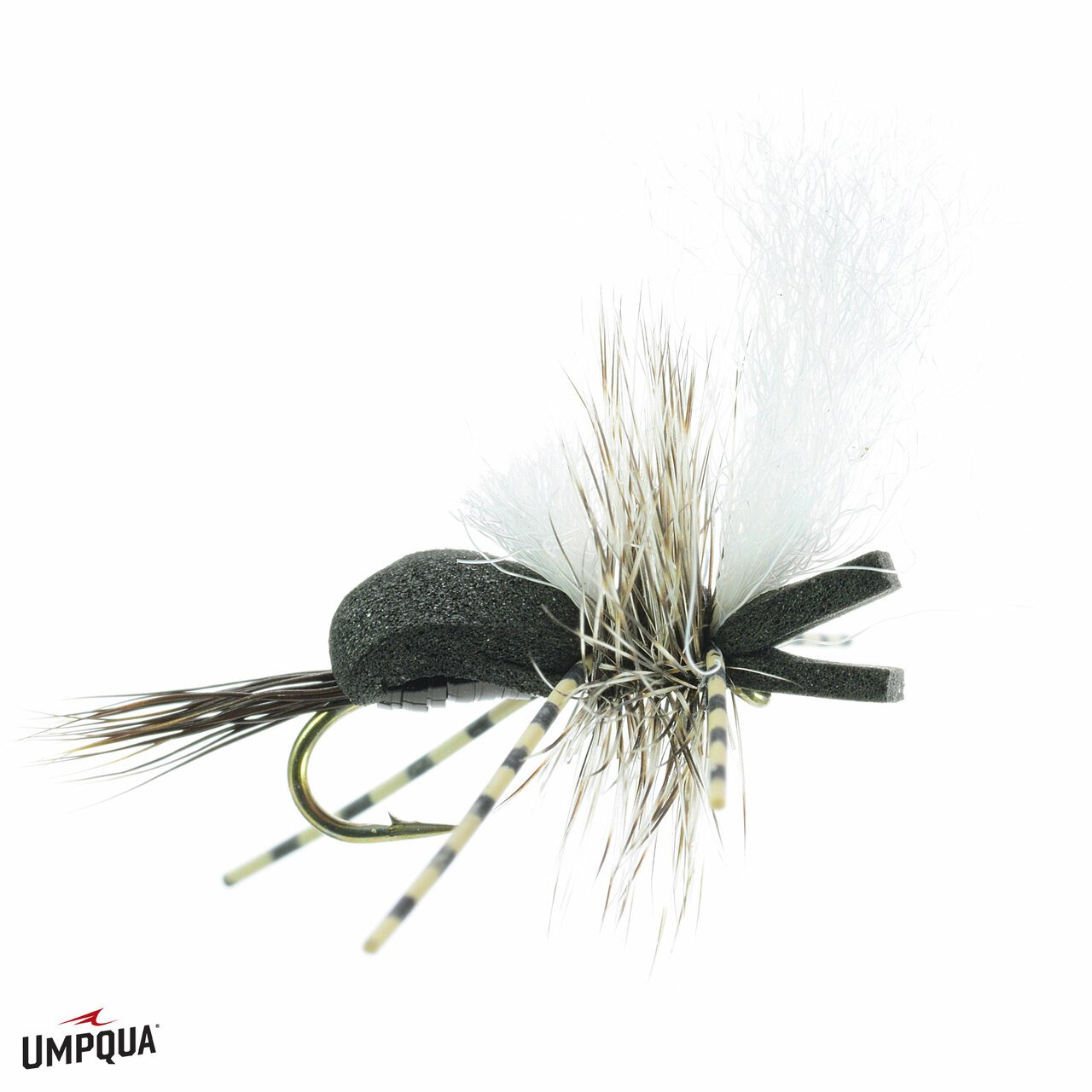 Hippie Stomper Black / 12 Trout Flies