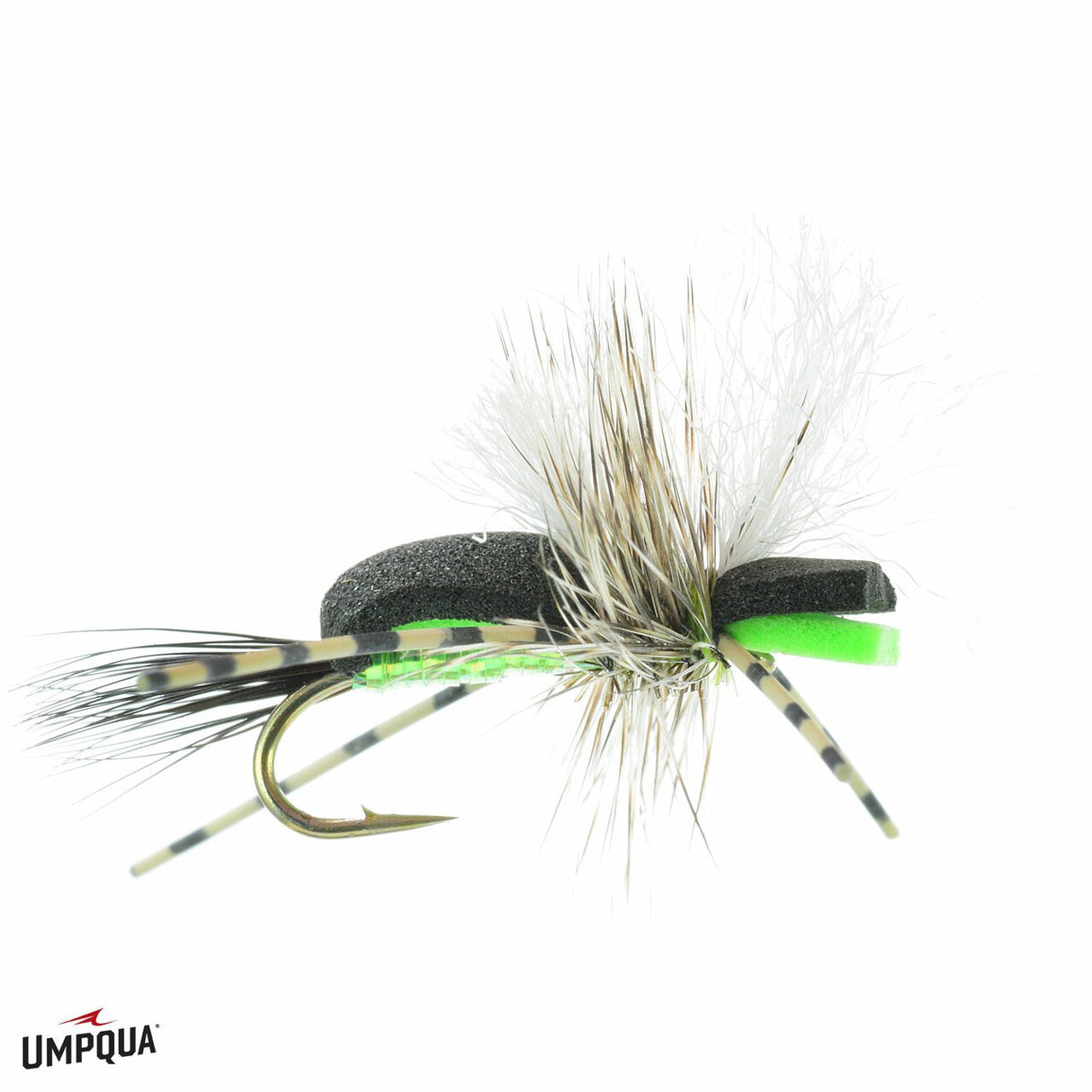 Hippie Stomper Lime / 10 Trout Flies