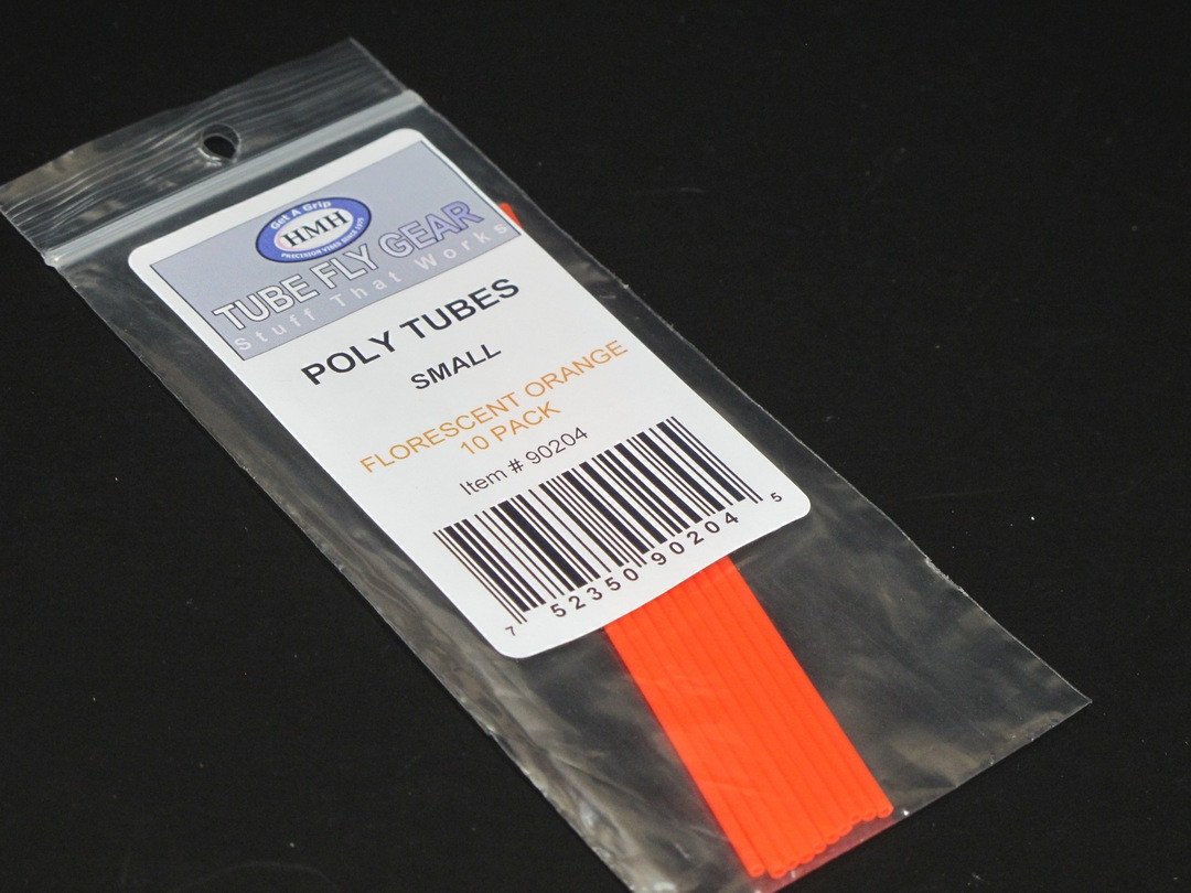 HMH Poly Tubes Small Fl. Orange