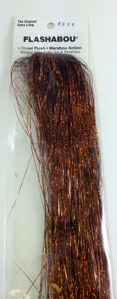 Holographic Flashabou Copper Fly Tying Flash