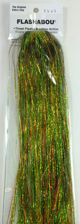 Holographic Flashabou Firetiger Fly Tying Flash