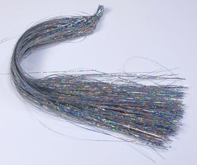 Holographic Flashabou Silver Fly Tying Flash