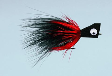 Holschlag's Blockhead Popper Black / 2 Flies