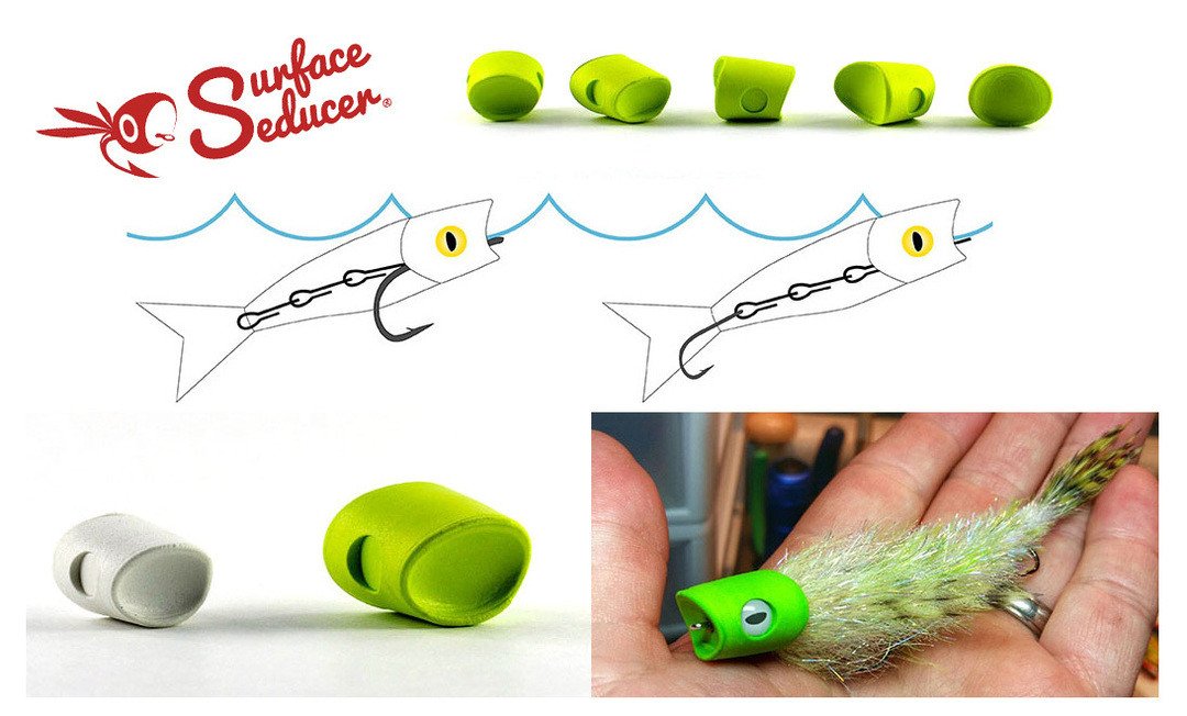 Howitzer Baitfish Popper Heads Chenilles, Body Materials