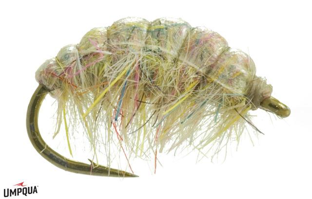 Hunchback Scud TAN RAINBOW / 14 Flies