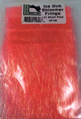 Ice Dub Shimmer Fringe Fl Shell Pink