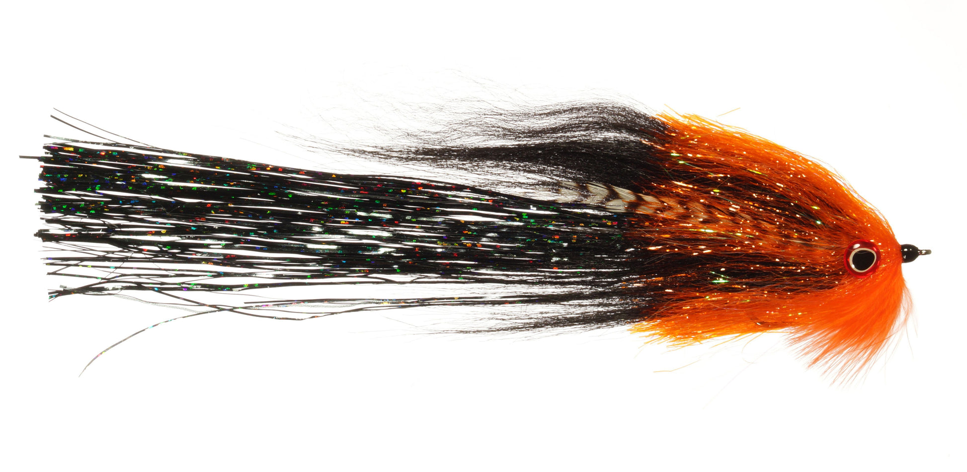 Jared's Outlaw Orange/Black Warmwater Flies