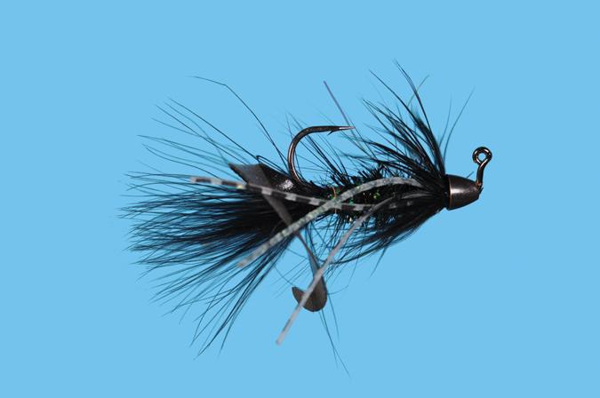 Jawbreaker Bass Fly Black Flies