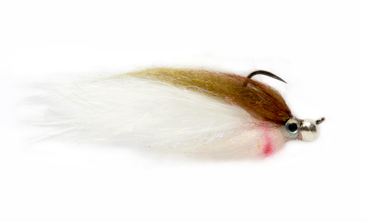 Jiggy Fat Minnow Bluegill Barbless size 10 Flies