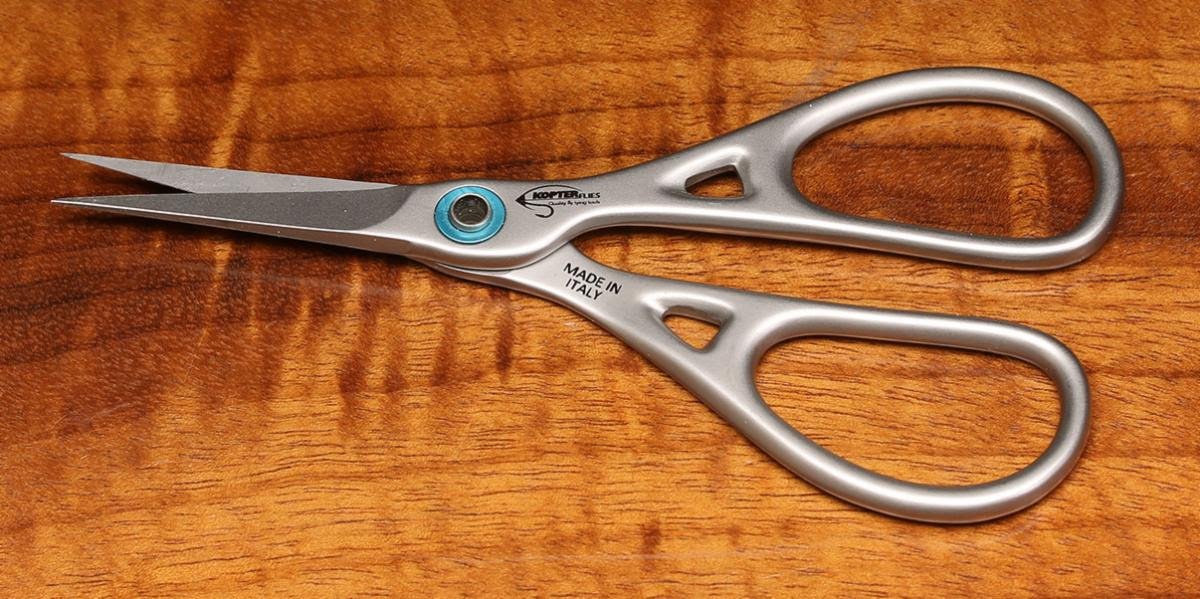 Kopter Ultimate Straight Long Blade Scissors Fly Tying Tool