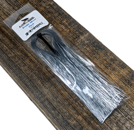 Krinkle Mirror Flash Silver Flash, Wing Materials