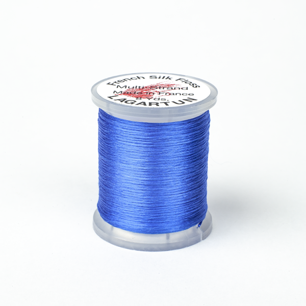 Lagartun French Silk Floss Blue Threads