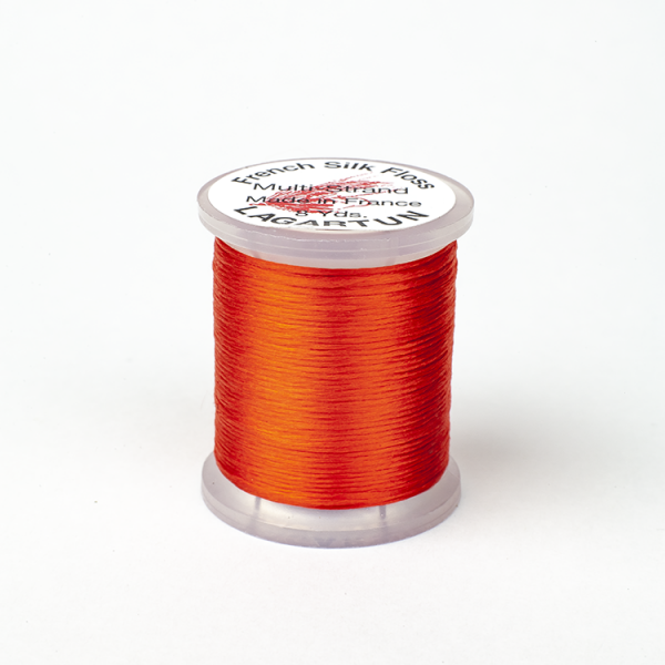 Lagartun French Silk Floss Orange Threads