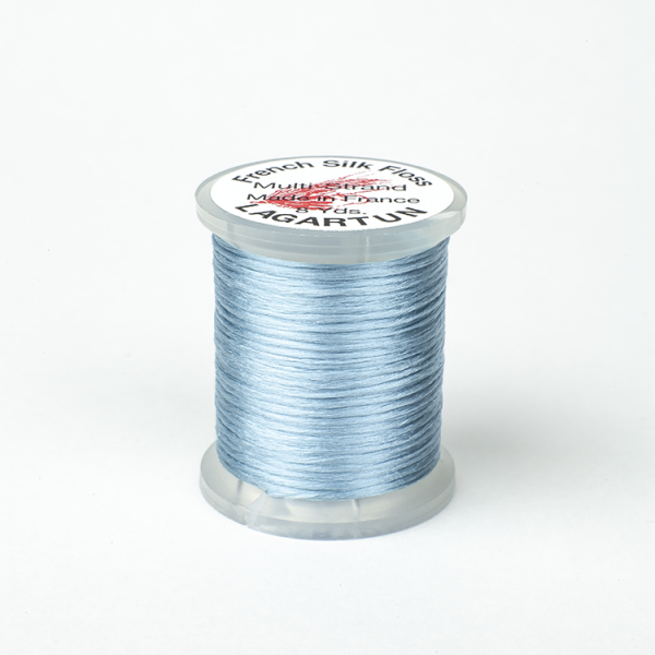 Lagartun French Silk Floss Silver Doctor Blue Threads