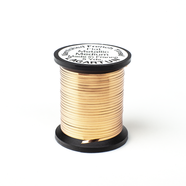 Lagartun Metal Flat Tinsel Copper / Medium Wires, Tinsels