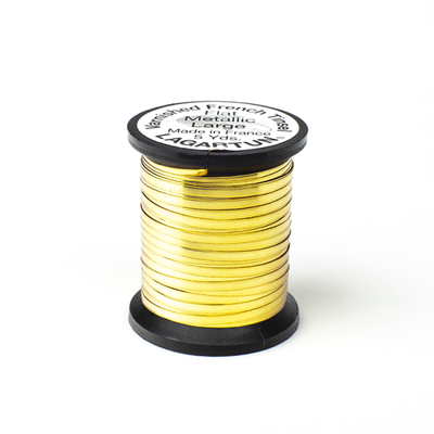 Lagartun Metal Flat Tinsel Gold / Large Wires, Tinsels
