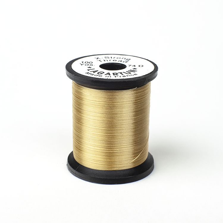 Lagartun Tying Thread X-Strong 74D Beige Threads