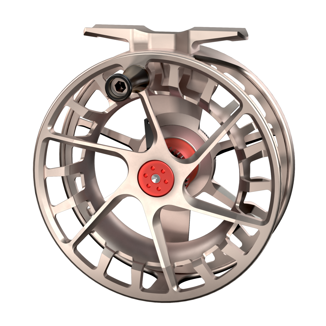 Lamson Speedster S Fly Reel Ember / 9+ Fly Reel