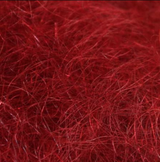 Larva Lace Mohair Plus Blends Red Dubbing