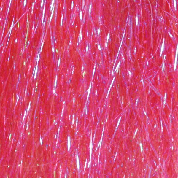 Larva Lace Saltwater Angel Hair Electric Pink Flash, Wing Materials