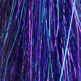 Larva Lace Saltwater Angel Hair Purple & Blue Flash, Wing Materials