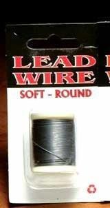 Lead Wire Spool .015 Wires, Tinsels
