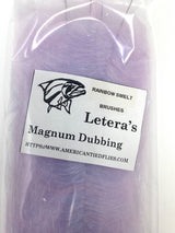 Letera's Magnum Dubbing Brushes Rainbow Smelt Dubbing