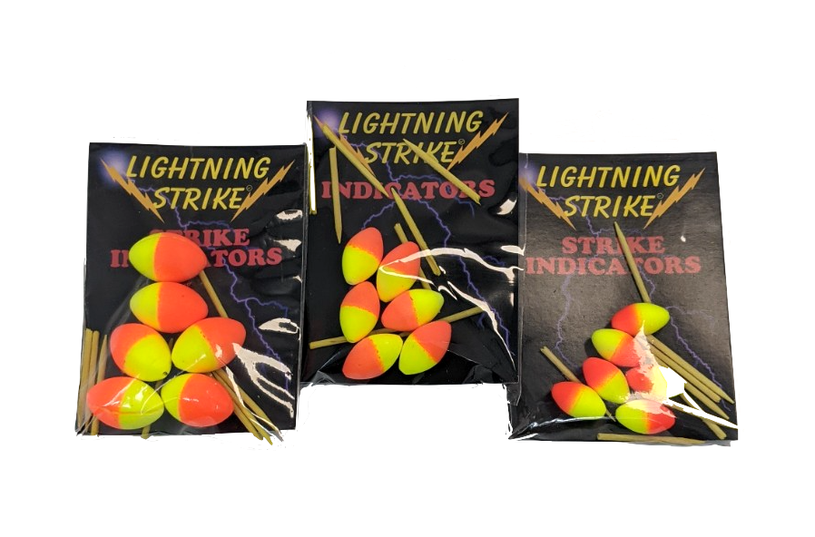 Lightning Strike Bi-Visible Football Indicators w/ Pegs Strike Indicators