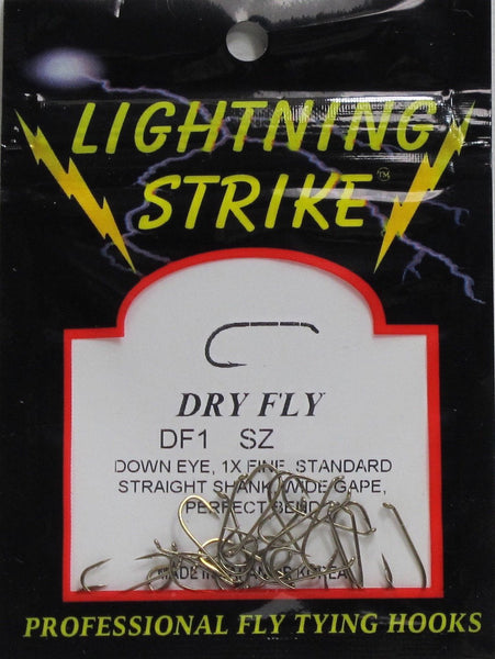 Wapsi | Lightning Strike DF1 Dry Fly Hook 25 Pack