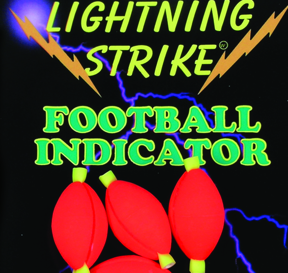 Lightning Strike Football Indicators Large