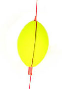 Lightning Strike Football Indicators Medium Fl. Yellow Strike Indicators