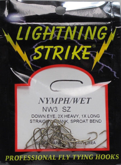Lightning Strike NW3 Nymph Hook 25 Pack
