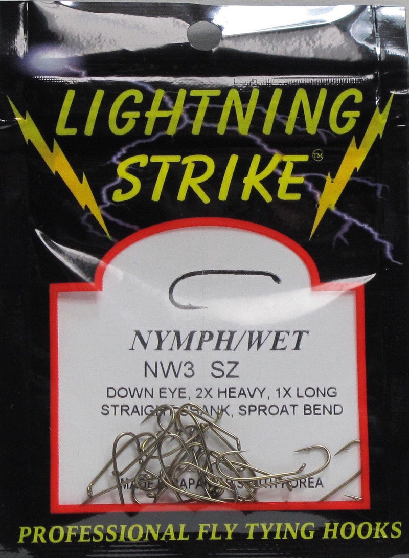 Lightning Strike NW3 Nymph Hook 25 Pack
