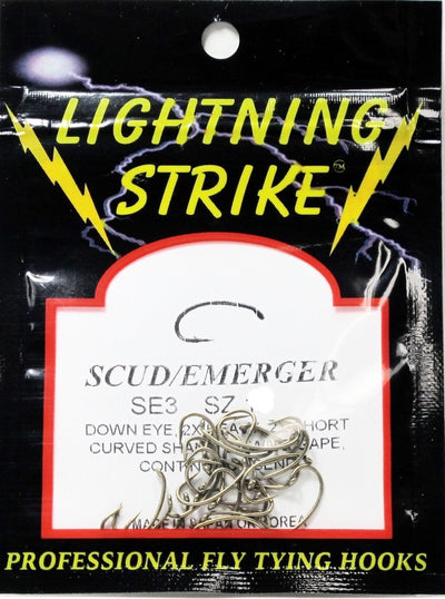 Lightning Strike SN1 Streamer / Nymph Fly Hooks Sizes 14-6 - Barlow's Tackle