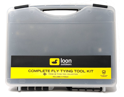 Loon Black Complete Fly Tying Tool Kit Fly Tying Tool