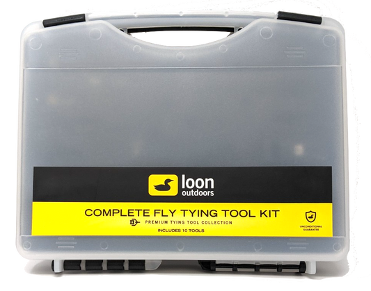 Loon Black Complete Fly Tying Tool Kit Fly Tying Tool