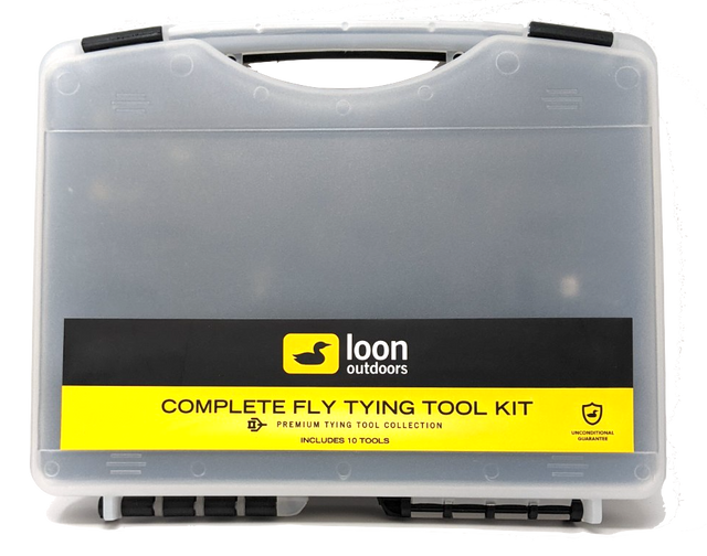 Loon Black Complete Fly Tying Tool Kit Fly Tying Tool