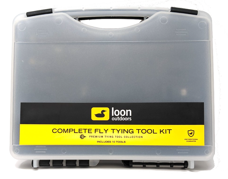 Loon Black Complete Fly Tying Tool Kit Fly Tying Tool