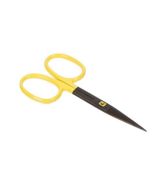 Precision Arrow Point Curved Fly Tying Scissors - 3.5" Stainless Steel