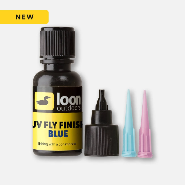 Loon UV Colored Fly Finish Blue Cements, Glue, Epoxy