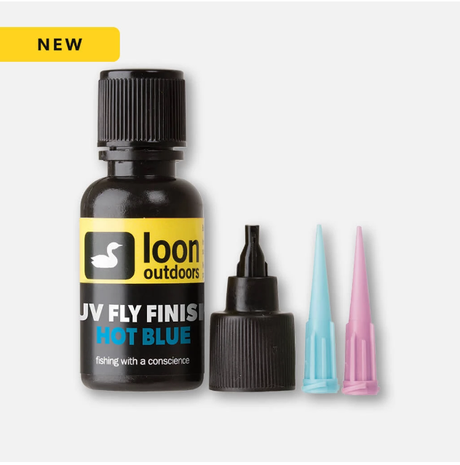 Loon UV Colored Fly Finish Hot Blue Cements, Glue, Epoxy