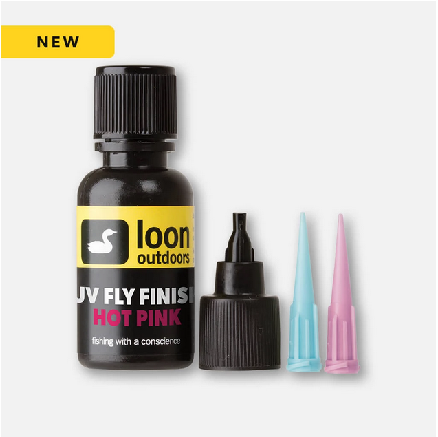 Loon UV Colored Fly Finish Hot Pink Cements, Glue, Epoxy
