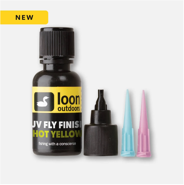 Loon UV Colored Fly Finish Hot Yellow Cements, Glue, Epoxy