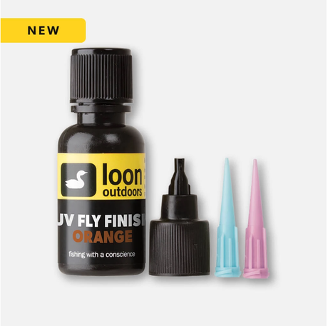 Loon UV Colored Fly Finish Orange Cements, Glue, Epoxy