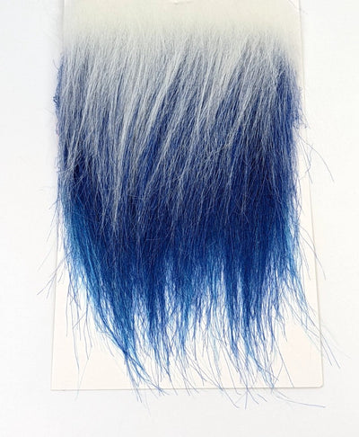Magic Carpet Pike Fly Fur Dark Blue w/ White Hair, Fur