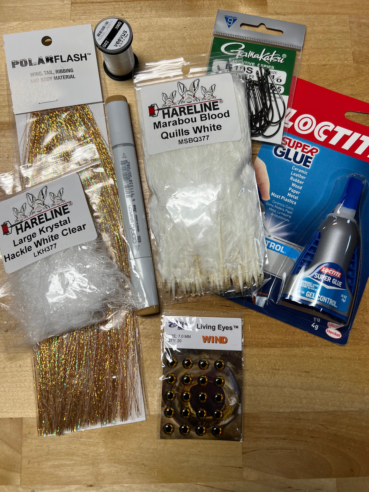 Marabou Murdich Minnow Fly Tying Bundle